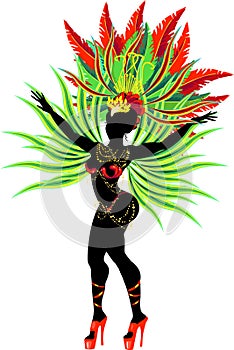 samba dancer