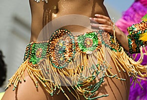 Samba dancer photo