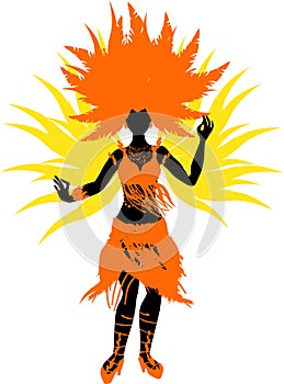 Samba dancer