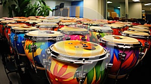 Samba Drums Setting The Rhythm