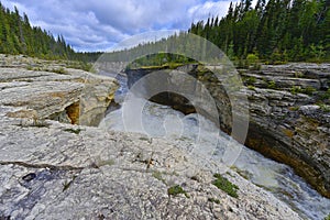 Sambaa Deh Falls in Northwest Territories, Canada