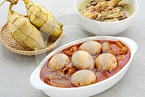 Sambal Goreng Telur Krecek, is javanese traditional food.