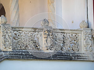 Sambata De Sus Monastery architecture detail, Romania