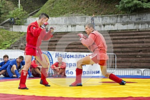 Sambo fighters