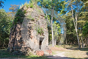 Sambor Prei Kuk in Kampong Thom, Cambodia. It is part of the Temple Zone of Sambor Prei Kuk