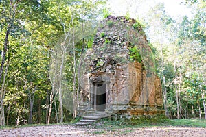 Sambor Prei Kuk in Kampong Thom, Cambodia. It is part of the Temple Zone of Sambor Prei Kuk