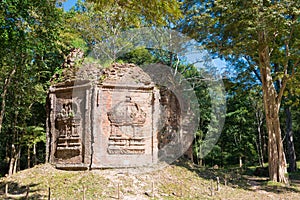 Sambor Prei Kuk in Kampong Thom, Cambodia. It is part of the Temple Zone of Sambor Prei Kuk World Heritage Site