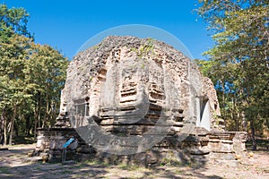 Sambor Prei Kuk in Kampong Thom, Cambodia. It is part of the Temple Zone of Sambor Prei Kuk World Heritage Site