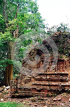 Sambor Prei Kuk temple Stung Saen River Kampong Thom is Cambodia