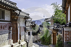 Samcheong-dong neighborhood of Seoul, South Korea
