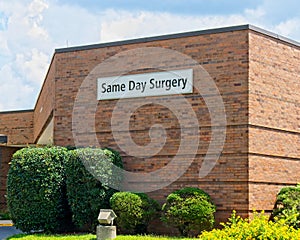 Same Day Surgery Unit at hospital