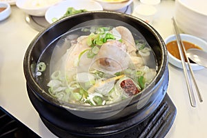 Samgyetang Ginseng Chicken Soup