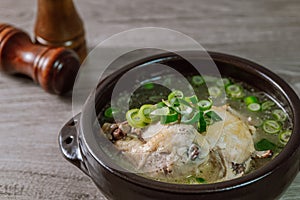 Samgyetang, Korean Ginseng Chicken Soup