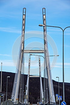 Sami Bridge in Utsjoki