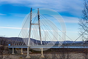 Sami Bridge in Utsjoki