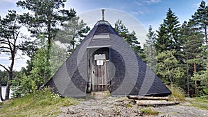 Sami Kata or Goahti Hut, Building of Indigenous Sami People