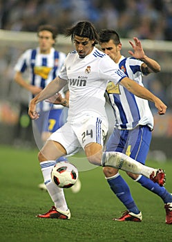 Sami Khedira of Real Madrid