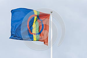 Sami or Sapmi flag