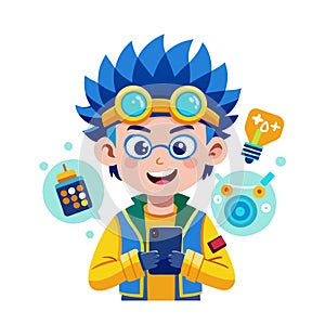 Sammy the Tech Wizard Creative Design