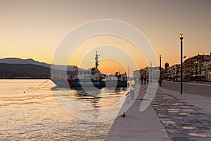 Samos island in Greece.