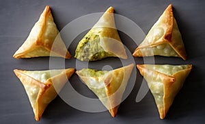 Samosas Indian food pastry