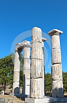 Samothraki island in Greece