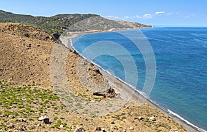 Samothraki island in Greece