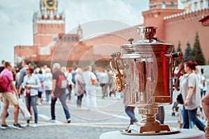 Samovar on the Red Square photo