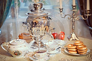Samovar and tea