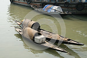 Sampan on the River Hooghly, Kolkatta