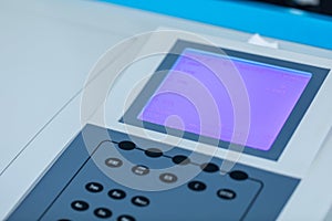Spectrophotometer for lab experiments.