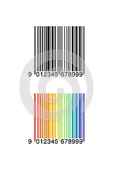 Sample Bar Codes EAN 8 photo