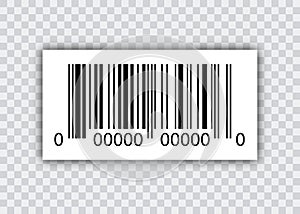 Sample Bar Codes For Scanning Icon Vector Illustration