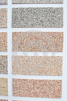 Sample cement mixed small gravel stone wall or floor texture background,The Dust Texture. Abstract dense splash texture. Random pe