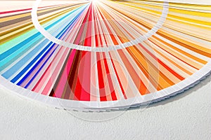 Sample Colors Catalog. Color Palette Guide