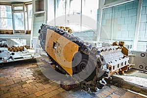 Sample equipment for work in the coal mine