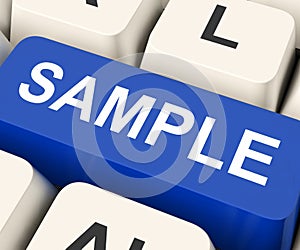 Sample Key Means Trial Or Sampling