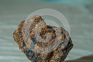 Sample of mineral extracted from the mines