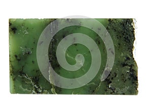 The sample of a nephrite photo