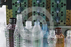 The sample of plastic bottle.