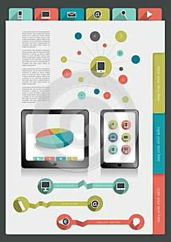 Sample print or web page.