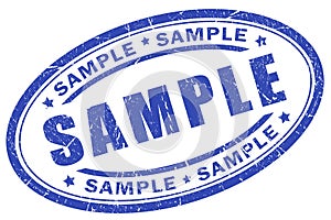 Sample stamp