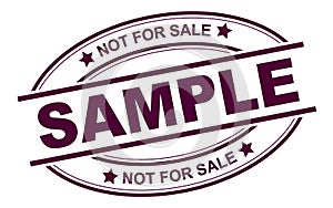 Sample stamp