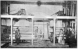 Sample weaving workshop 1898.