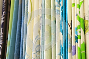 Samples of classic curtains
