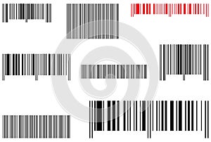 Samples selling barcode.