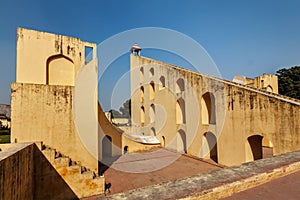 Samrat Yantra - Giant Sundial in Jantar Mantar - ancient observ