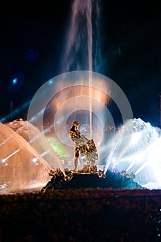 Samson fountain at Petergof, Russia