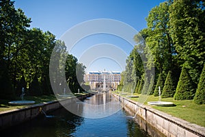 Samson Fountain in Peterhof