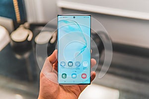 Samsung Galaxy Note 10 display
